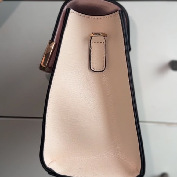 Dune London pink and faux snakeskin-print handbag - Picture 5 of 7